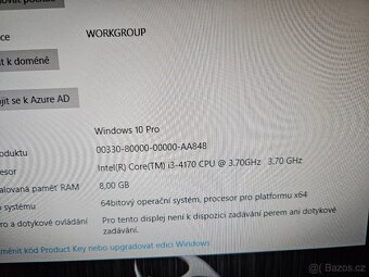 Herní pc i3-4170 8gb ddr3 ssd 120gb GT610 1gb lcd 20" GTA5 - 4