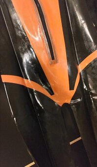 Latexovy catsuit 100% latex - 4