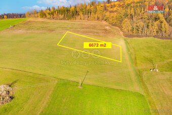 Prodej pole, 21407 m², Mochtín - 4