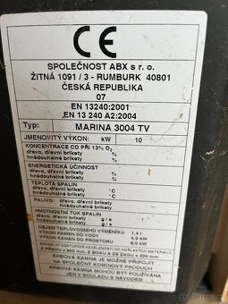 Nová krbová kamna s vymenikem - 4