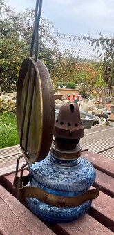 Ditmar (Vienna / Austrian Make) — modré sklo s reflektorem, - 4