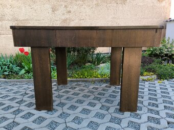 Starožitný Art Deco jídelní stůl - 30. léta - 4