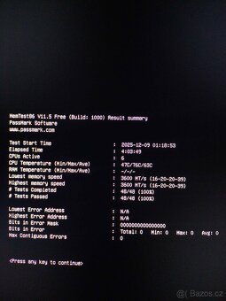 HERNÍ PC: RYZEN 5600 / RTX 3070 / 32GB RAM - 4