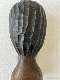 Dřevěná vyřezávaná hlava - 4
