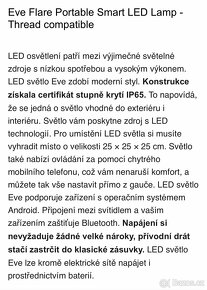 Eve Flare přenosná Smart LED lampa - 4