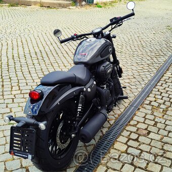 KEWAY - "MBP" V 302C ŠEDÁ - EURO 5 - PŘEDVÁDĚCÍ MOTOCYKL - 4