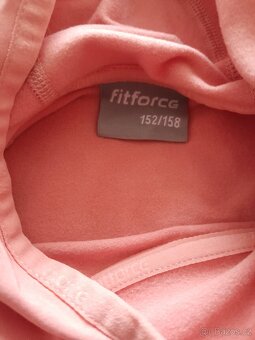 Dívčí sportovní mikina FITFORCE vel. 152/158 - 4