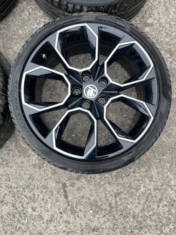 Sada Alu kol Škoda R19 s letními pneu - 4