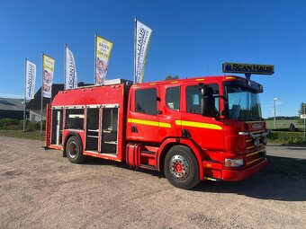 Prodáme hasičskou SCANIA P94 4x2 2000L vody, 500L pěny - 4