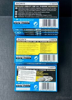 Sony C90-EFB – 90min audiokazeta (NOVÁ, zabalená) - 4