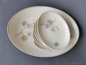 Krásný porcelánový set na sladkosti nebo ořechy Weimar - 4