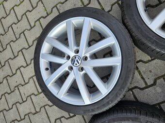 ALU Volkswagen 5x112 Letní continental 225/40/18 - 4