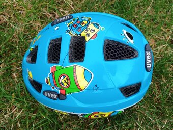 Cyklistická helma dětská Uvex kid 2 vel.46-52 - 4