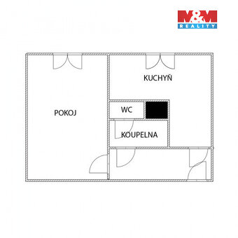 Prodej bytu 1+1, 39 m², Karviná, ul. Slovenská - 4
