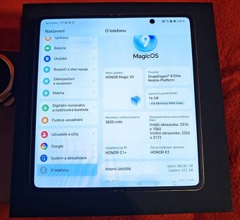HONOR Magic V5 16GB/512GB Dawn Gold - 4