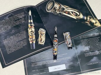 Luxusní sběratelské plnící pero - Montegrappa Chaos - 4