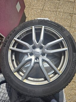 Volkswagen tiguan alu kola se zimními pneu 255/45/19 - 4