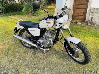 Jawa 350 Californian, bílá perleť, český TP, STK 2027 - 4