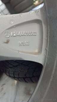 Originální mercedes litá kola 17" - 4
