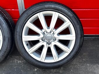 Original ALU kola 3x Audi 18" 8J ET39 letní pneu 245/45/R18 - 4
