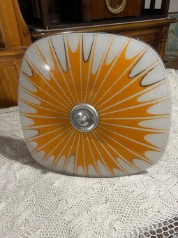 Deskový bruselský lustr z pol.60. léta 20. století - 4