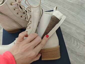 Mustang Zimní kožené boty 38 - 4