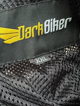 Letní motocyklové kalhoty DARK BIKER XXL – nenošené - 4