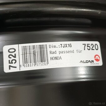 Disky Honda Civic 7Jx16 ET45 č. AF272 - 4