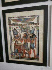 Papyrus Egypt zarámované - 4