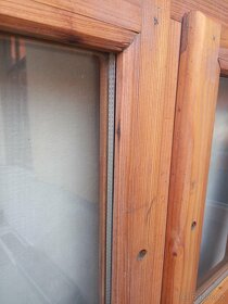 Dřevěné okno 140x80 - 4