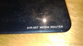 D Link DIR 657 media router, switch - 4