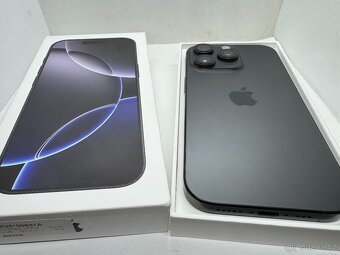 Nový iPhone 16 PRO 512GB Black, rozbaleno, faktura, záruka - 4