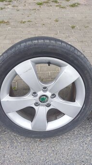 Alu kola 5x112r17 Octavia 2 - 4