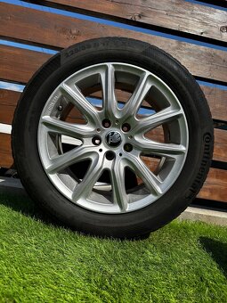 Alu kola 5x112 r17 s pneu (P42) - 4