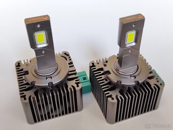 Led D1S D2S D3S D5S 6000k 70w led Výkon 70w pár Lumen 24 00 - 4