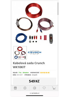 Subwoofer Sencor SCS + kabeláž (rozbalený nepoužitý) - 4