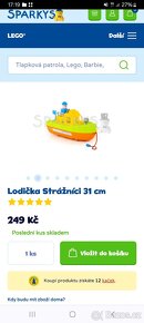 Kočárkový kolíček lodička do vany - 4