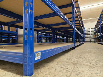 Policový regál 9,6 m použitý zatížení do 1400 kg - 4