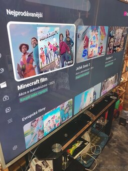 Prodám velkou 4K UHD Android Smart TV Philips 149cm,OnePlay - 4