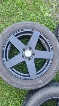 Alu kola 5x100 R16, 7" + gumy 205/55/R16 - 4