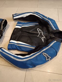Alpinestars Octane-Dámská(Dětská) kožená moto kombinéza - 4