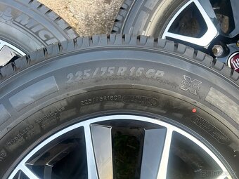 Fiat Ducato r16 Michelin Agilis camping 225/75 kola alu - 4