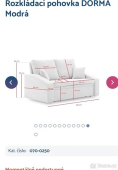Rozkládací pohovka DORMA - 4
