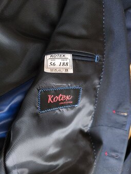 Pánský oblek Kotex vel.56 - 4