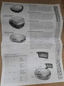 Opěrka boxů SHAD - 4