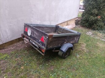Přívěsný vozík bez TP - 4