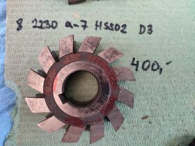 Kotoučová fréza půlkruhová vydutá - 4