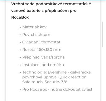 Podomitková baterie Roca pro 2 spotřebiče - 4