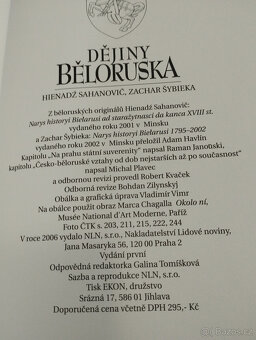 Dějiny Běloruska (edice Dějiny států) - 4