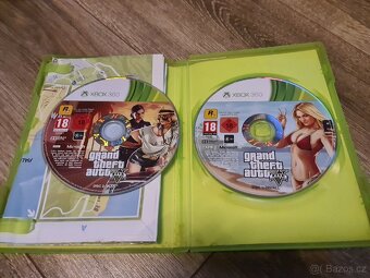 GTA 5 s mapou a návodem xbox 360 - 4